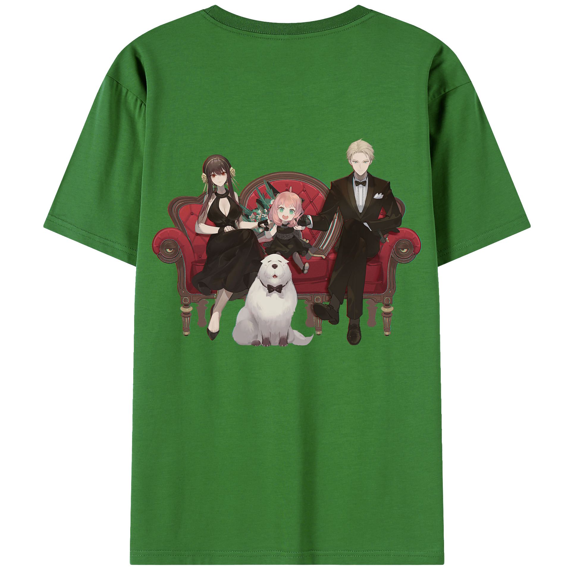 （画像用） SPY×FAMILY间谍家家酒 レディース半袖Tシャツ(バックプリント)